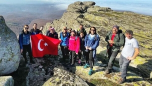 Yalovalı dağcılar, M. Kemalpaşa’nın tabiatına hayran kaldı