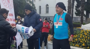 Atatürk koşusu heyecanı sona erdi
