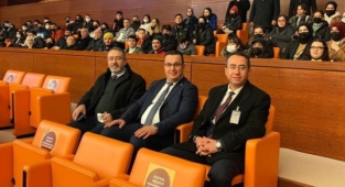 Başkan Kanar 99 öğrenci ile Ata'nın huzuruna çıktı