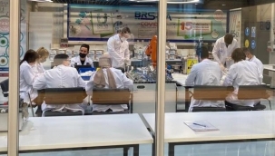 Bursa'da meslek liseleri, antijen kiti üretti