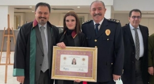 Bursa'nın başarılı emniyet müdür yardımcısının gururlu günü