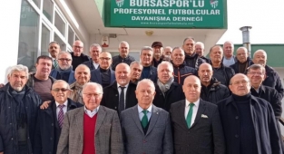 Bursaspor Divan Kurulu ile BPFDD üyeleri bir araya geldi
