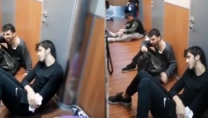 Deniz otobüsünde korku dolu anlar kamerada
