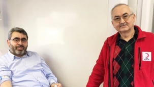 Gönüllüler kan bağışına koştu