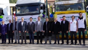 Kestel Belediyesi’nden Suriye’ye 4 yardım tırı