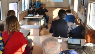 ‘Mavi Nefes’ otobüsü Bursa’da