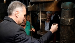 Taban’dan son yağ ustasına ziyaret