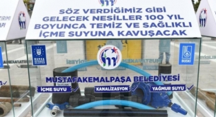 Tarihî eser sergisi değil, paslı şebeke sergisi