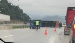 Yağmur yağdı, kazalar art arda geldi