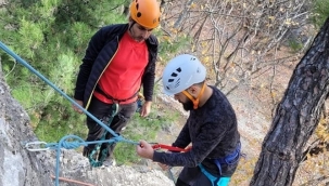 Yaz dağcılık eğitimleri sona erdi