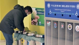 Yıldırım’da mavi kapaklar tekerlekli sandalyeye dönüşüyor