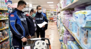 Zabıtadan market zincirlerine denetim