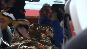 Zirvede -10 derecede kıyafetlerini yakarak hayatta kaldılar