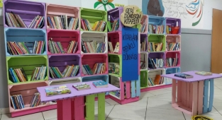 Atıklar kütüphanelerde hayat buldu