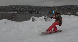 Atla dolu dizgin snowboard keyfi