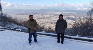 Aynı anda 2 mevsimi yaşadılar