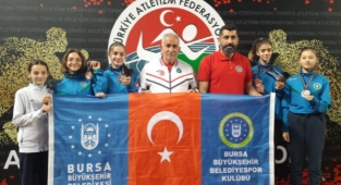 B.B.Belediyespor'lu atletlerden 3 birincilik