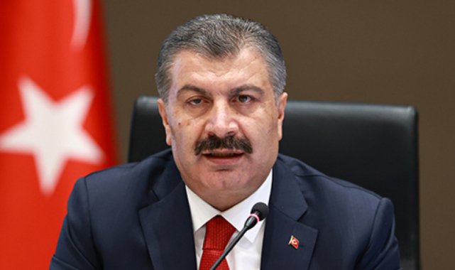 Bakan Koca, il bazında 100 bin kişi içinde bir haftalık vaka haritasını paylaştı