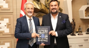 Balkantürk Eğitim Vakfı’ndan Başkan Erdem’e ziyaret