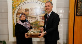 Başkan Taban, İnegöl’ün Adile Naşit’ini ağırladı