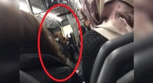 Belediye otobüsünde maskesiz kadın terörü