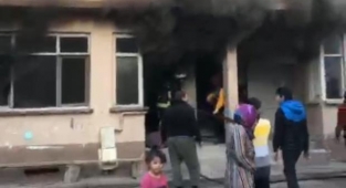 Bursa'da korkutan yangın