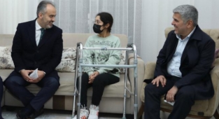 Büyükşehir engellilerin ayağına gidiyor