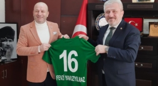 Hayrettin Gülgüler’den Fevzi Yavuzyılmaz’a ziyaret