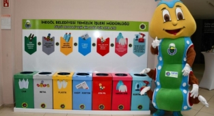 İnegöl Belediyesi sıfır atık uygulamalarında Türkiye’ye örnek oluyor