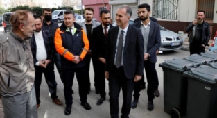 İnegöl’de her eve çöp konteynırı
