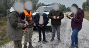 Kaçak avcılara 30 bin 873 lira ceza