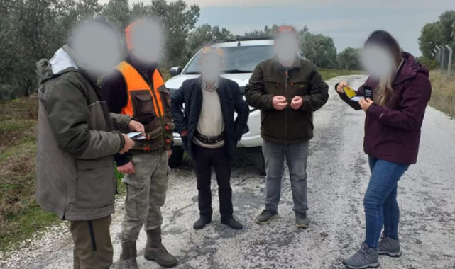 Kaçak avcılara 30 bin 873 lira ceza