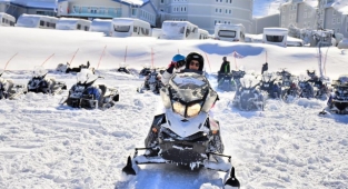 Kar motoruyla Uludağ'ı keşfin bedeli bin 250 lira