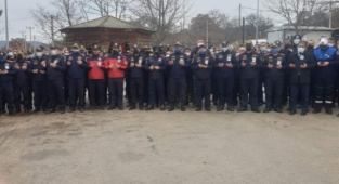 Kazada ölen itfaiye erleri için memleketlerinde de tören düzenlendi