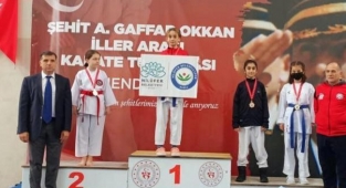 Nilüferli karatecilerden 7 madalya
