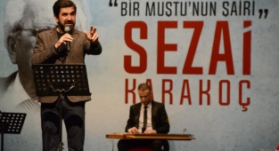 Usta şair şiirleriyle anıldı