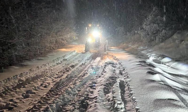 Yenişehir köylerinde yollar ulaşıma açıldı