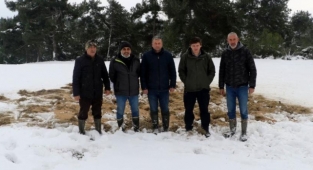 Yenişehirli avcılardan örnek davranış