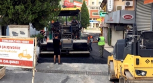Yollar 60 bin ton sıcak asfaltla kaplandı