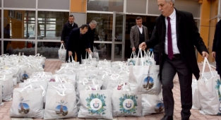 Bu ilçede herkese eşit yardım yapılıyor