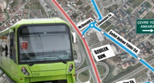 Dikkat! Mudanya Yolunda trafik düzenlemesi