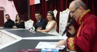 Nikah salonlarında 02.02.2022 yoğunluğu