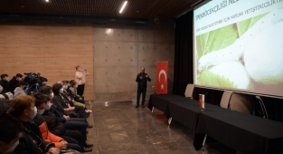 Osmangazi’de ipek böceği yetiştiriciliği kursu