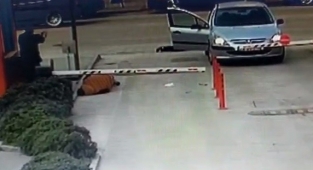 Polisin cinnet anı kamerada...2 ölü 1 yaralı