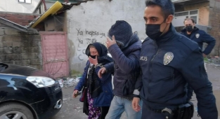 Sevgililer çaldıkları araçla gezerken kıskıvrak yakalandılar