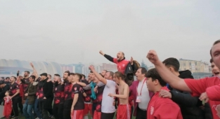Amatör takımın şampiyonluk videosu beğeni topladı