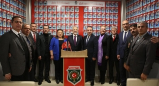 Başkan Erdem, şehit ve gazileri unutmadı