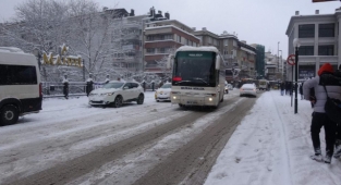 Bursa Büyükşehir'den kar uyarısı
