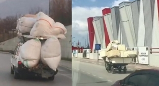 Bursa'da trafikte tehlikeli taşımacılık