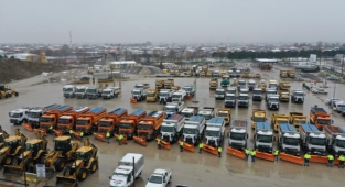 Büyükşehir’de kar alarmı